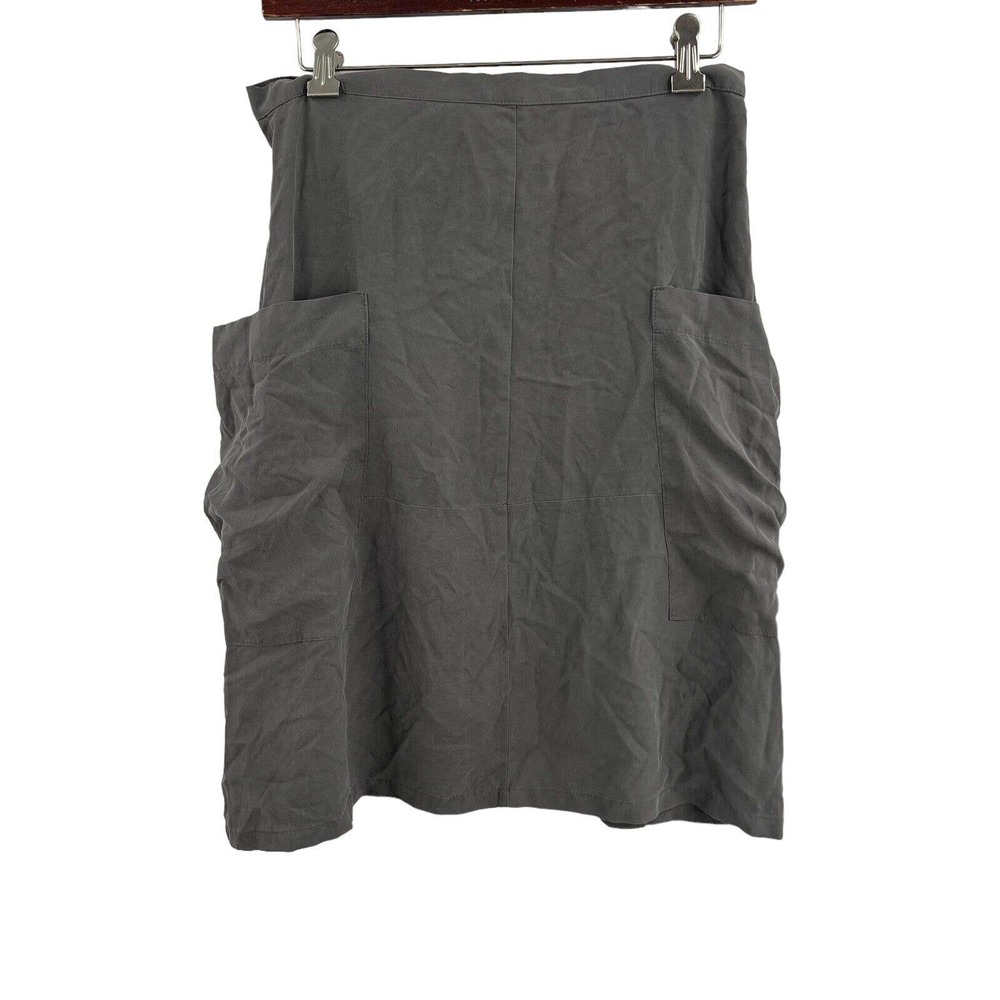 LAMade Grey A Line‎ Pocket Skirt New